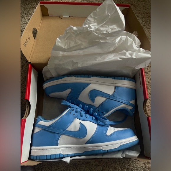 Nike Dunk Low GS University Blue - Picture 2 of 5